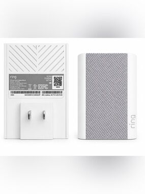 Ring Chime (2nd Gen) Plug-In Smart Doorbell Chime Speaker
